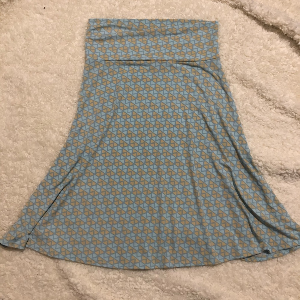Lularoe Azure Skirt Size M